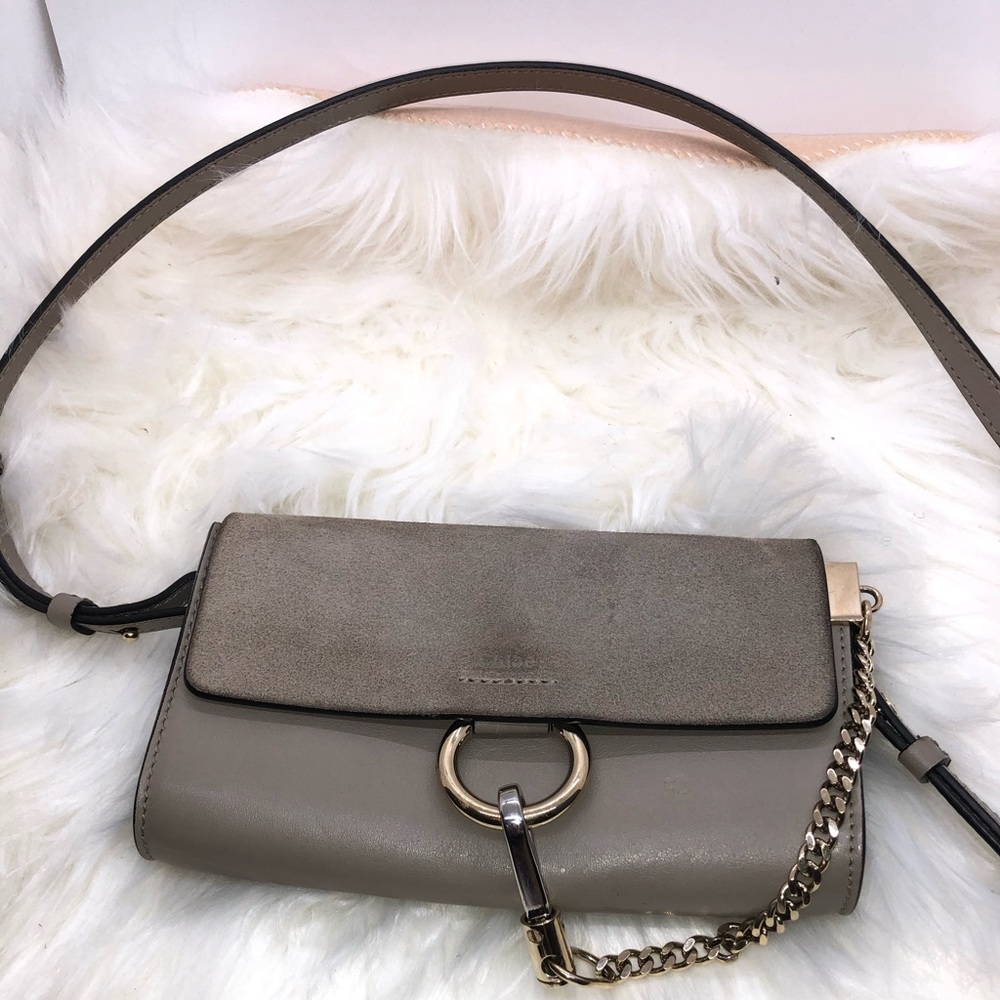 Chloe grey cross body